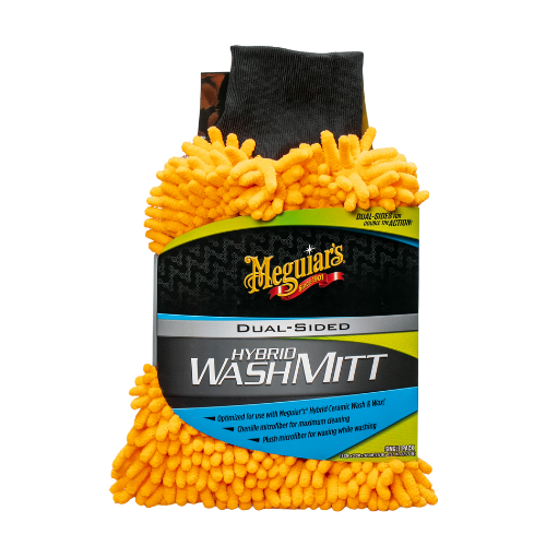 כפפת רחיצה היברידית לניקוי - HYBRID WASH MITT מבית MEGUIAR'S | גודל 19X3X32 ס''מ