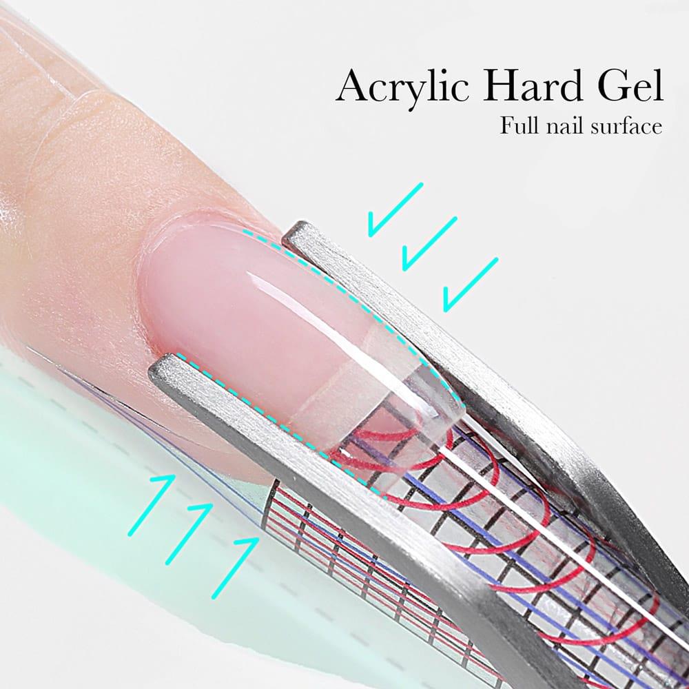 acrylic hard gel ג'ל אקריל לבנייה