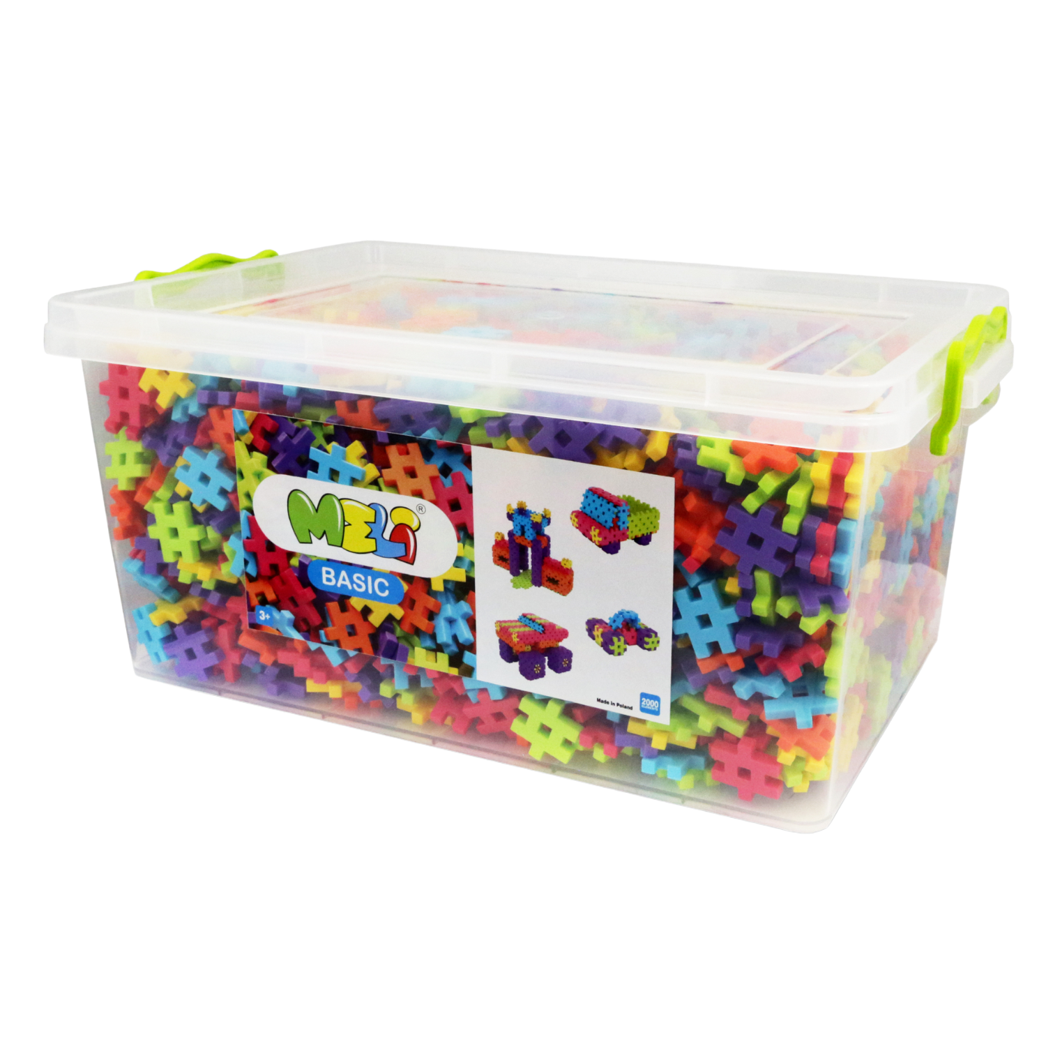 מלי MELI בייסיק BASIC ערכת גנים 2000 חלקים