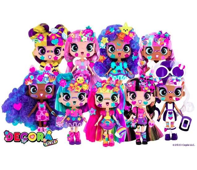 הבנות של דקורה בובת מיני אופנתיות - 13ס"מ - DECORA
