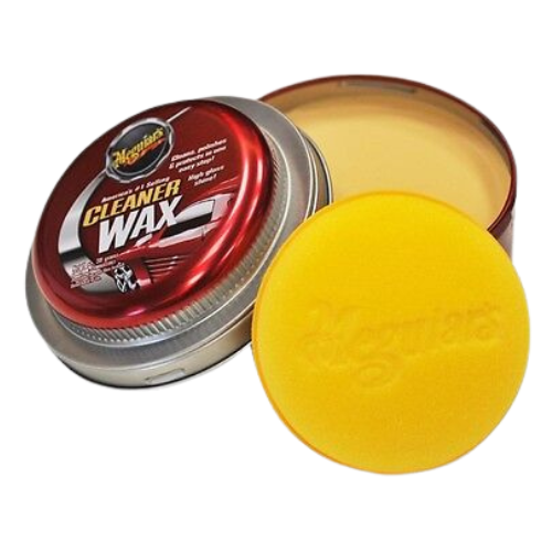 קופסת משחת ווקס לניקוי - CLEANER WAX מבית MEGUIAR'S | תכולה 311 גרם