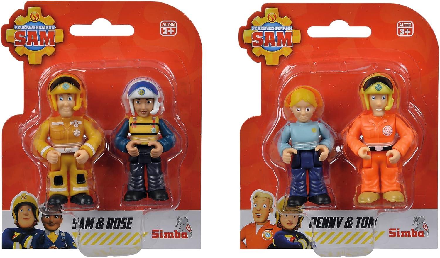 עותק של סמי הכבאי -זוג דמויות משחק לבחירה כולל חיה וציוד נלווה