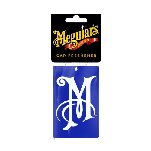 מפיץ ריח כחול לרכב בניחוח וניל - CAR AIR FRESHENER VANILLA מבית MEGUIAR'S | גודל M