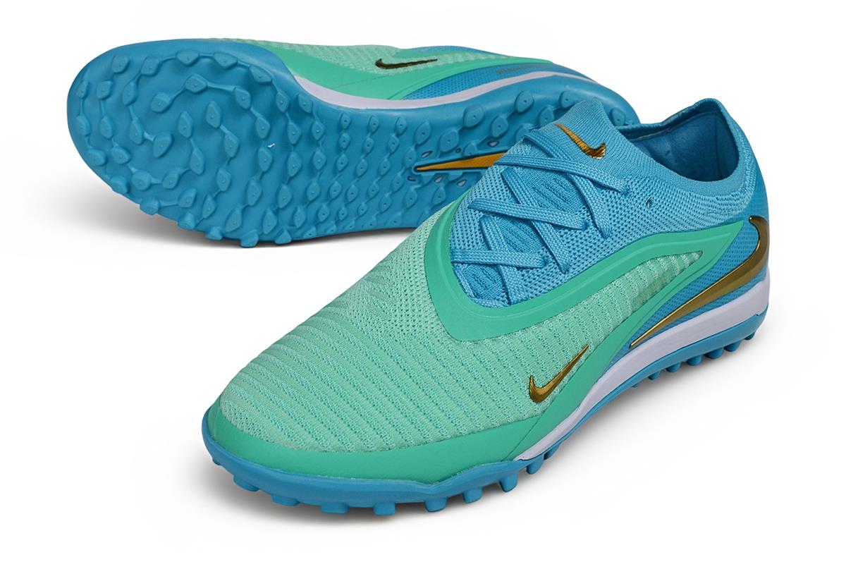 נעלי קטרגל Nike Phantom GX II Elite טורקיז זהב