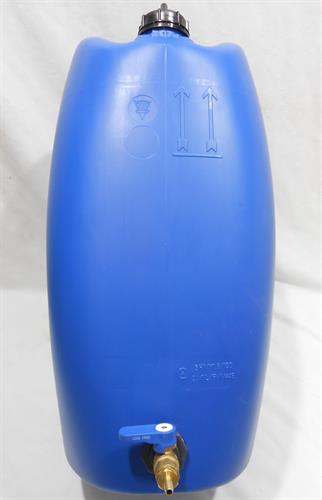 WATER TANK WITH TAP DIRECT 60 LITERS BLUE COLOR MADE IN ISRAEL