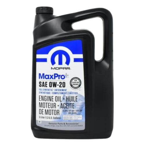 שמן מנוע 5 ליטר MaxPro SAE 0W-20 מבית MOPAR