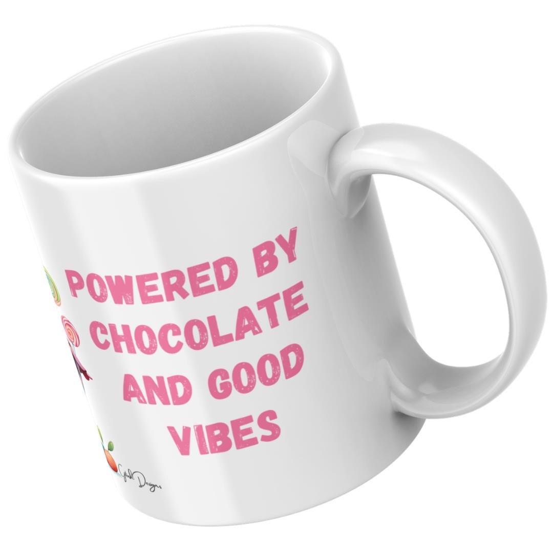 הדפסה על ספלים בעיצוב אישי עם שם והקדשה - ספל בית הממתקים צבעוני ומתוק למתנה חגיגית.