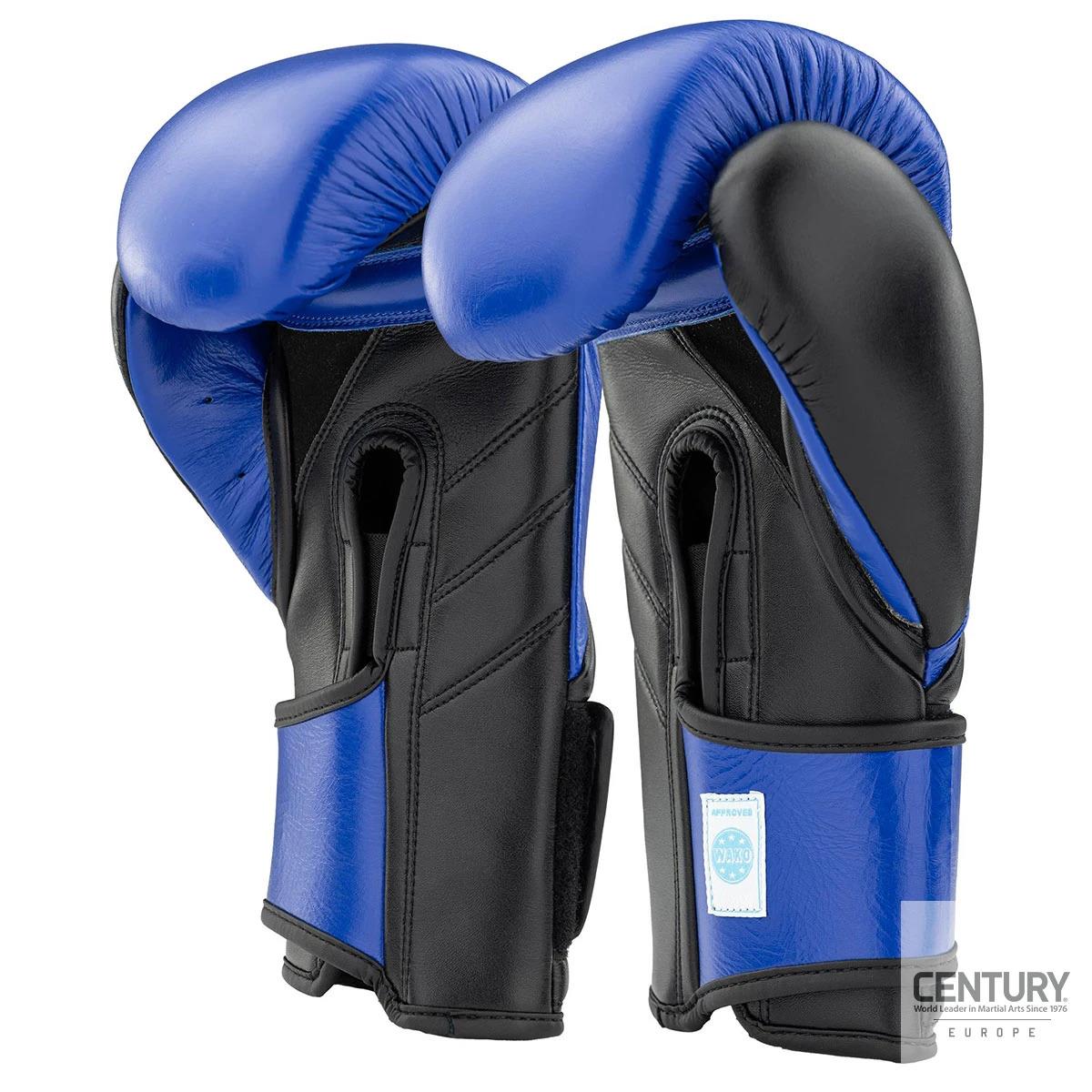 כפפות קיקבוקסינג מעור CENTURY CREED B  - WAKO