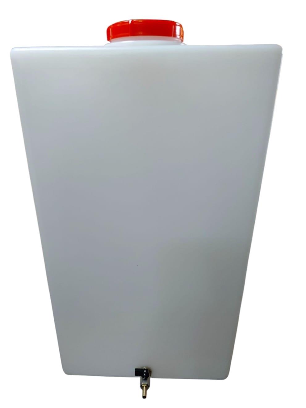 מיכל מים עומד מכסה מלמעלה לרכב לגיפ ולקרוואן 55 ליטר שטוח כולל ברז פקק ונשם קמפינג לייף מיכל מים עומד מכסה מלמעלה לרכב לגיפ ולקרוואן 55 ליטר שטוח כולל ברז פקק ונשם קמפינג לייף