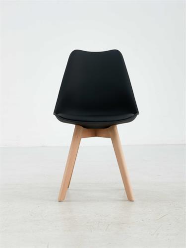 כסא לפינת אוכל מעוצב דגם מנהטן צבע שחור