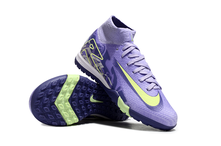 נעלי קטרגל ילדים Nike Air Zoom Mercurial Elite סגול ירוק