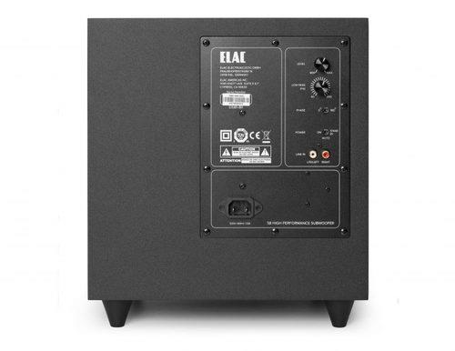 רמקול סאב וופר 8" בגימור שחור מבית ELAC - גרמניה - DEBUT LINE