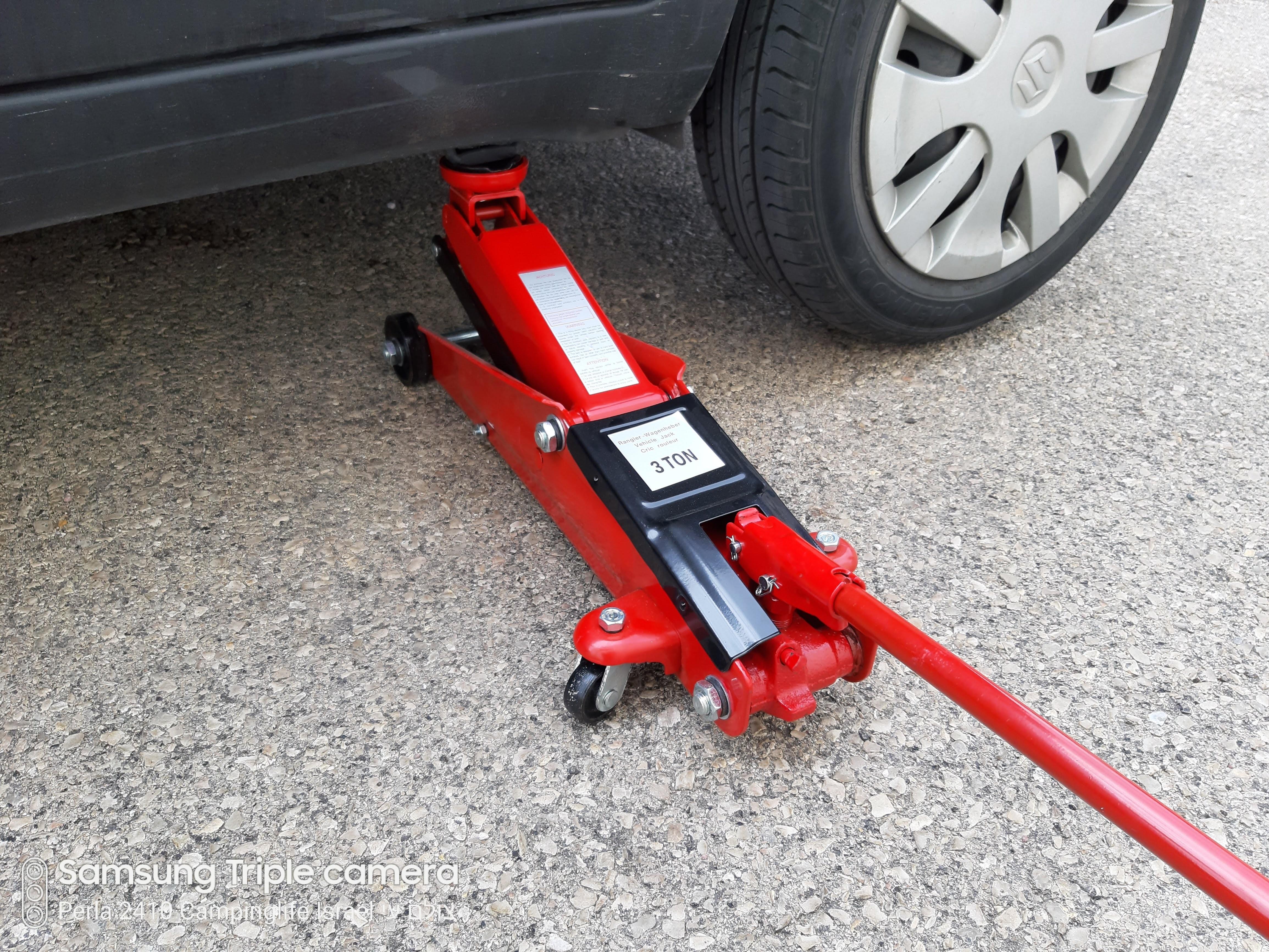 ג'ק מגבה 4 גלגלים 3 טון לרכב פרטי ורכבי SUV קמפינג לייף