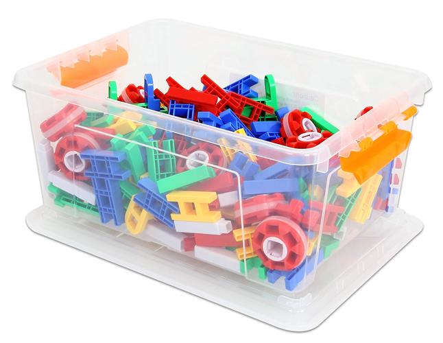 הרכבת סולמות וגלגלים במיכל