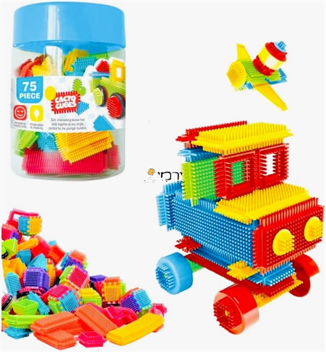 הרכבת סברס + גלגלים 75 חלקים בדלי