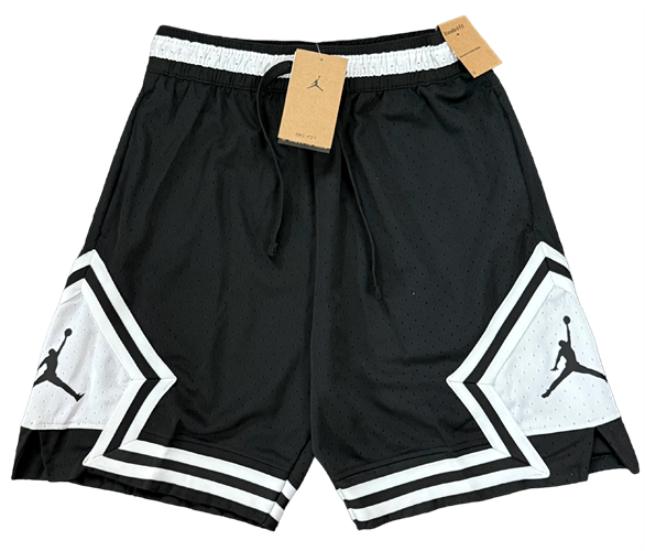 מכנסי אייר ג'ורדן Air Jordan Diamond שחור לבן