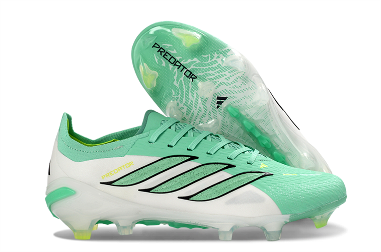 נעלי כדורגל אדידס Adidas Predator Elite FG טורקיז לבן