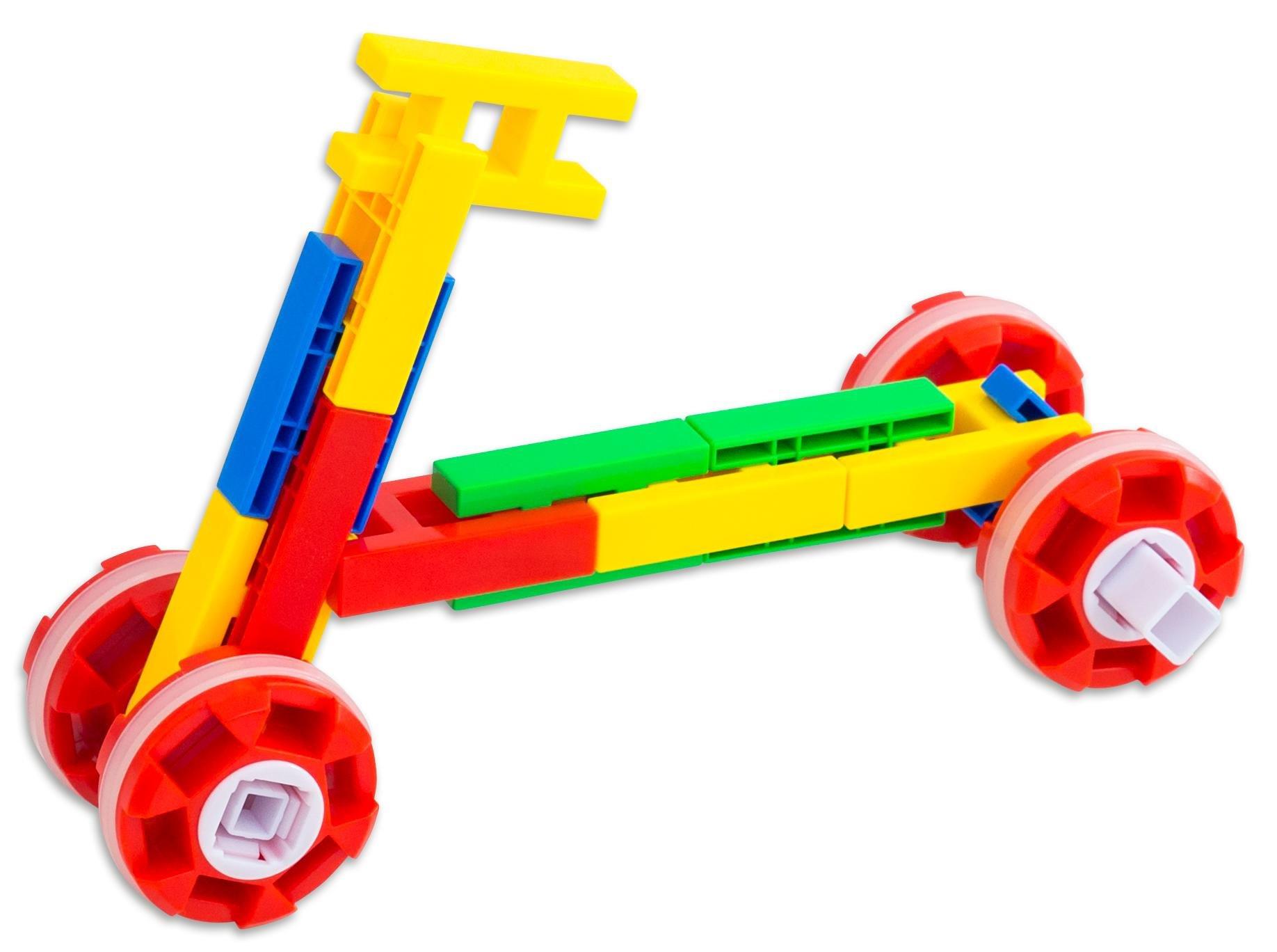 הרכבת סולמות וגלגלים במיכל