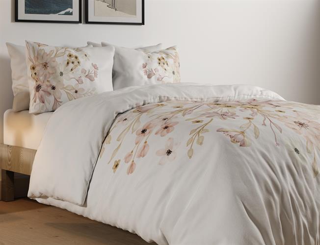 סט מצעים זוגי 100% כותנה - פורצלן סט מצעים זוגי 100% כותנה - פורצלן