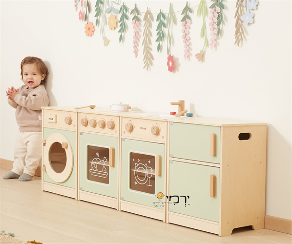 מטבח לפעוטות 4 חלקים