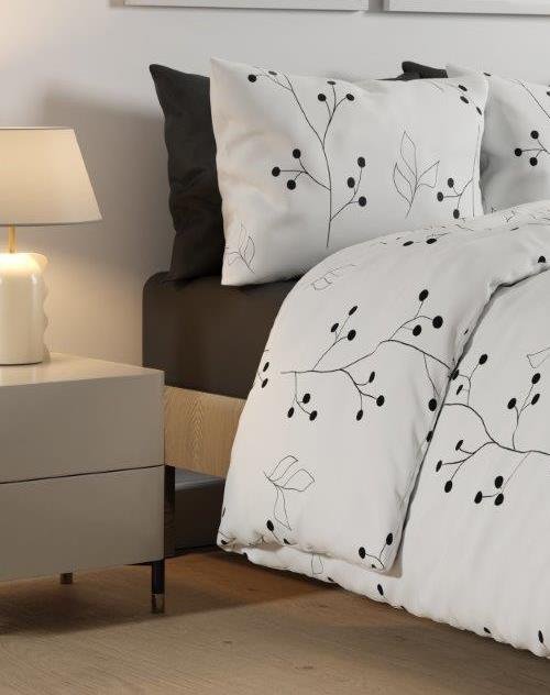 סט מצעים יחיד 100% כותנה דגם - עלומה