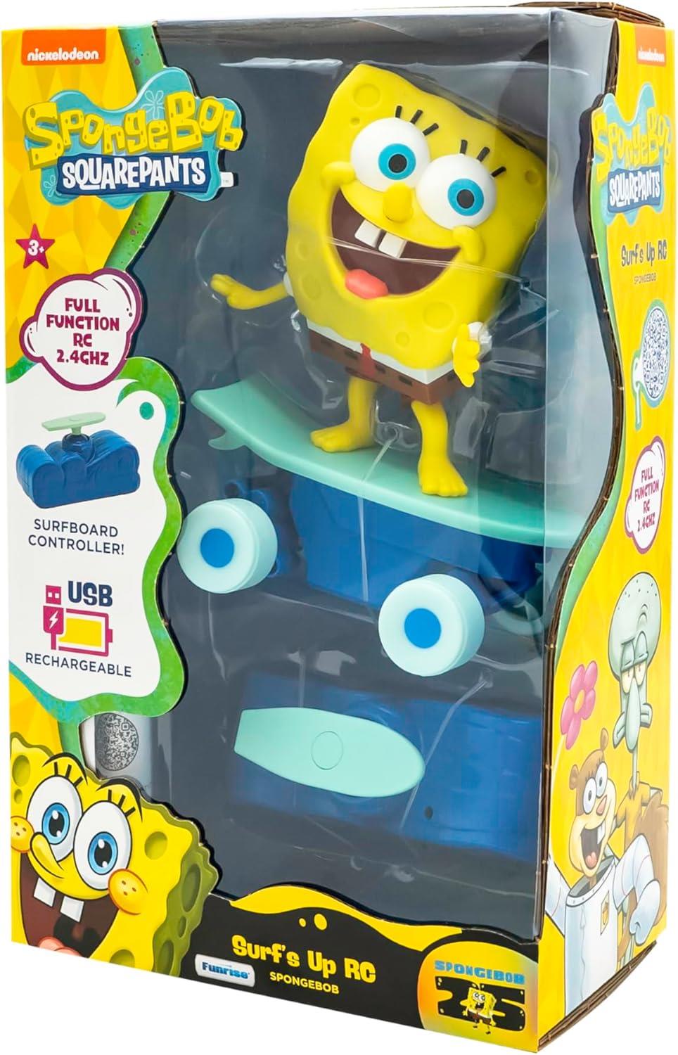 בוב ספוג - בובספוג סקייטבורד עם שלט רחוק