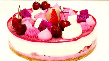A magical pink cake - הורודה הקסומה