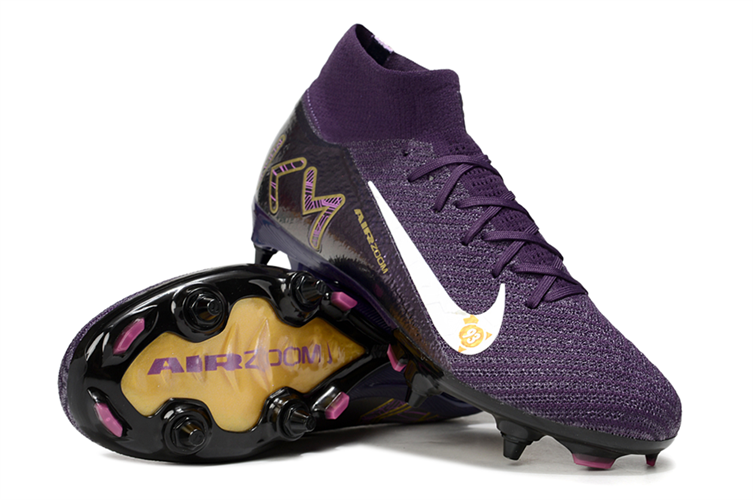 נעלי כדורגל Nike Air Zoom Mercurial Vapor XV Elite סגול לבן