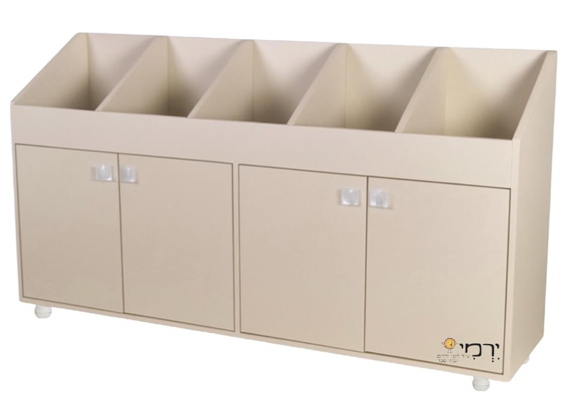 ספריה 5 מדורים + דלתות