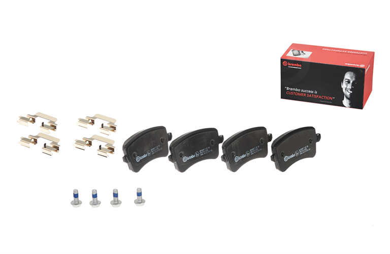 סט רפידות בלם אאודי A4, A5, A6, A7, Q5 (אחורי) מבית Brembo