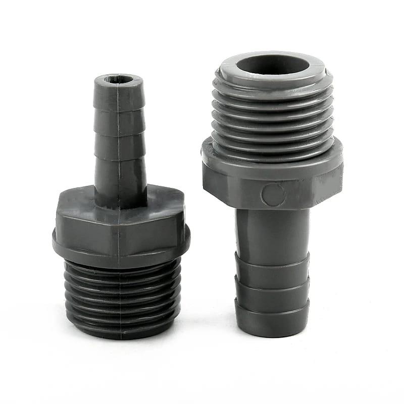 ניפל הברגה חצי צול PVC לקוטר צינור 8 ממ PLASTIC PAGODA NOZZLE קמפינג לייף