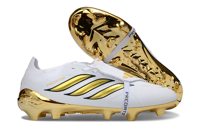 נעלי כדורגל אדידס Adidas Predator Elite II לבן זהב