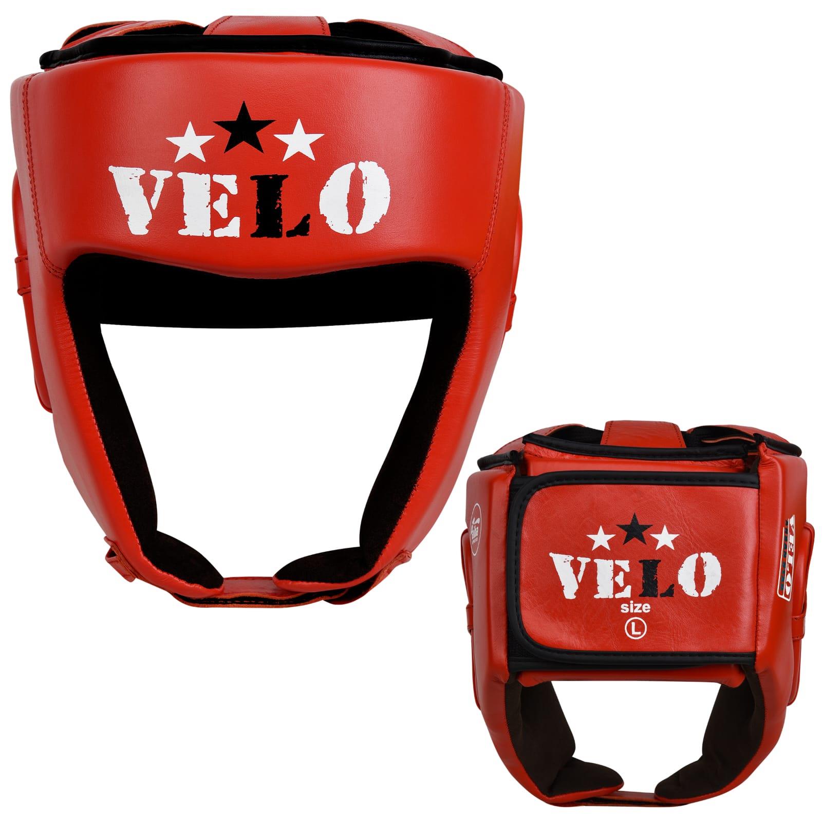 מגן ראש VELO AIBA - RED