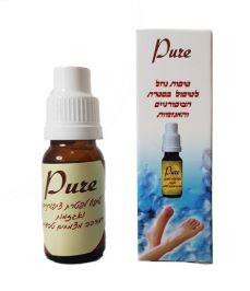 Pure נגד ‏פתרת צפורניים