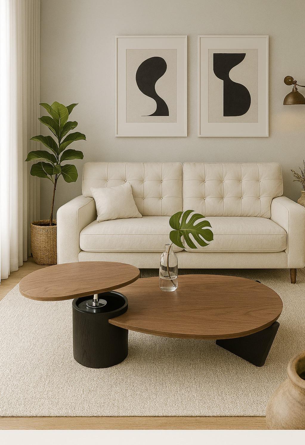 שולחן דגם טיפה