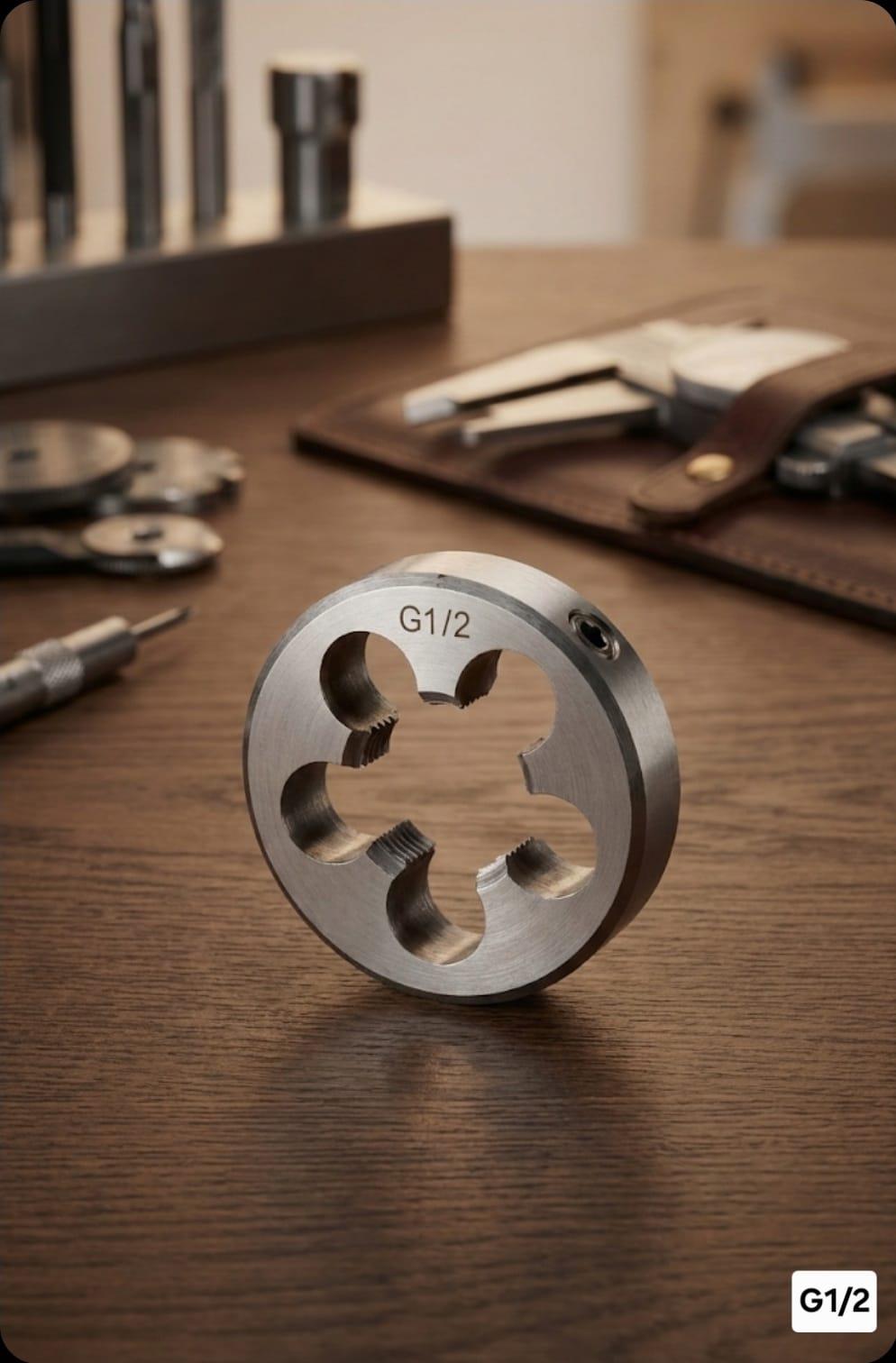 מחרוקת G 1\2 (חצי צול) BSP תקנית – פלדה תעשייתית להברגה חיצונית קמפינג לייף