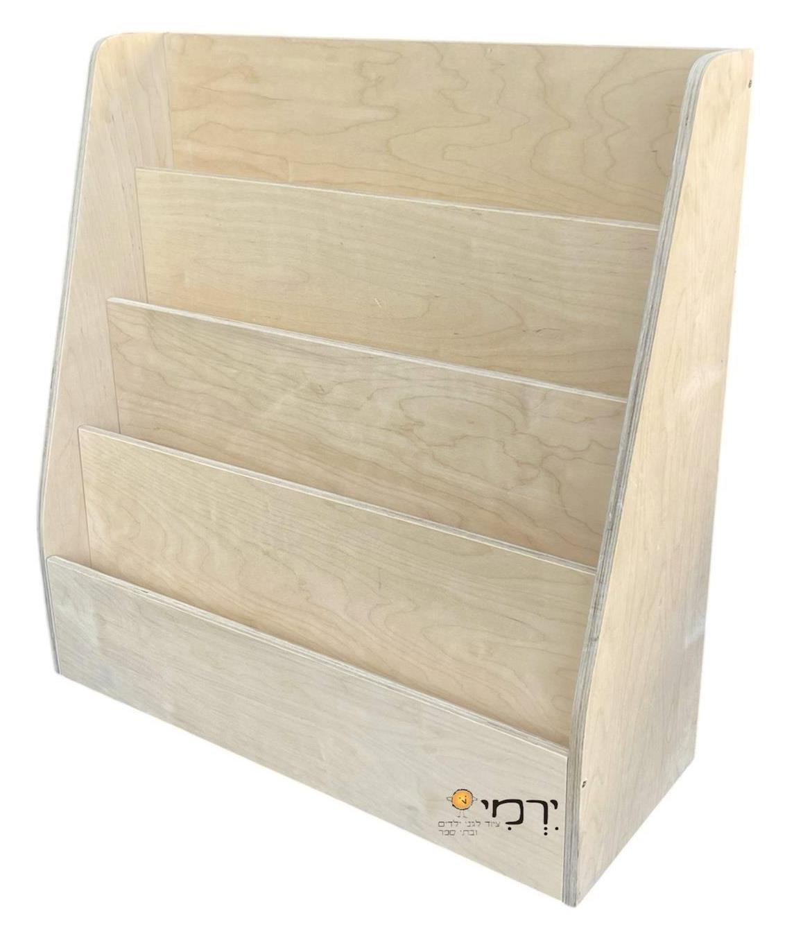 ספריית כיסים איכותית מעץ מלא