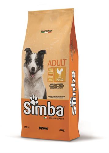 סימבה עוף לכלב 20 קג Simba