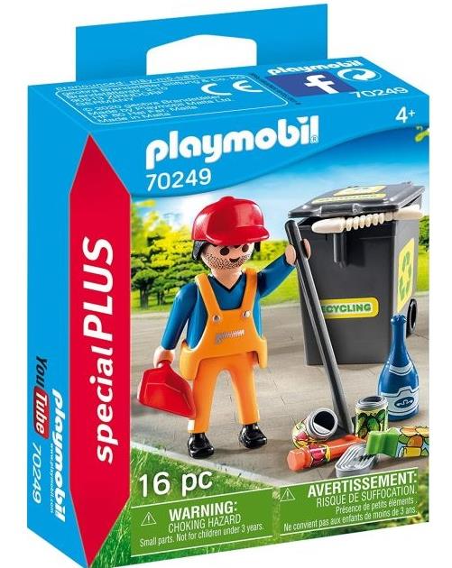Playmobil פליימוביל מנקה רחובות 70249