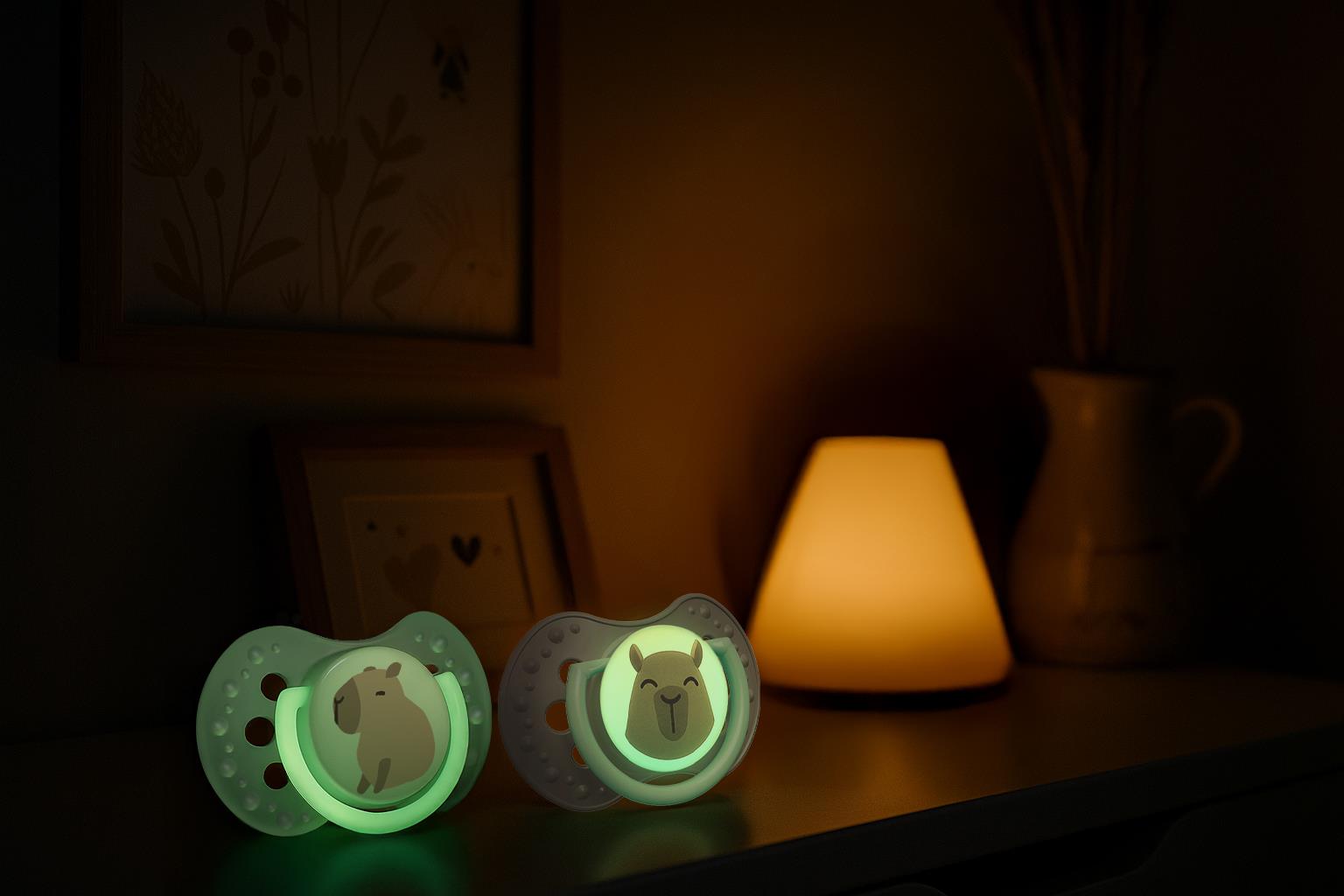 סט מוצצי לאבי מהדורת קפיבארה 6-18 בנות