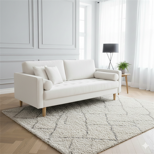 ספה תלת מושבית דגם סונטה צבע בז