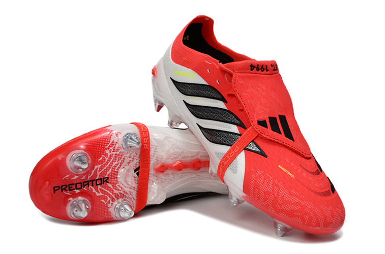 נעלי כדורגל אדידס Adidas Predator II אדום לבן