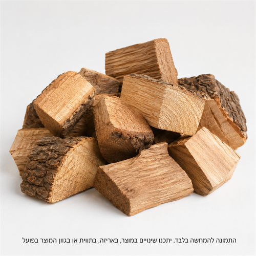 צ׳אנקים למעשנה – תפוח עץ 1 ק"ג