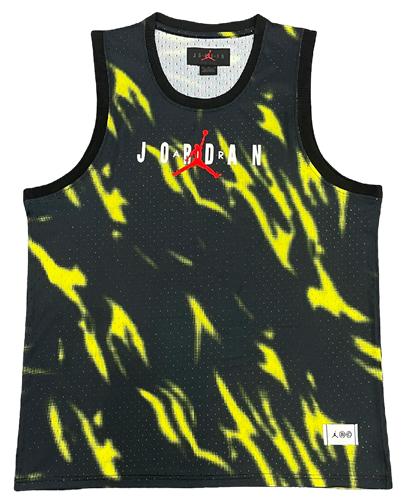 גופיית אייר ג'ורדן Air Jordan שחור צהוב