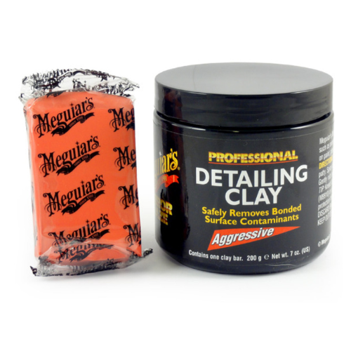 פלסטלינה אגרסיבית לניקוי עומק לרכב - DETAILING CLAY AGGRESSIVE מבית MEGUIAR'S | תכולה 200 גרם