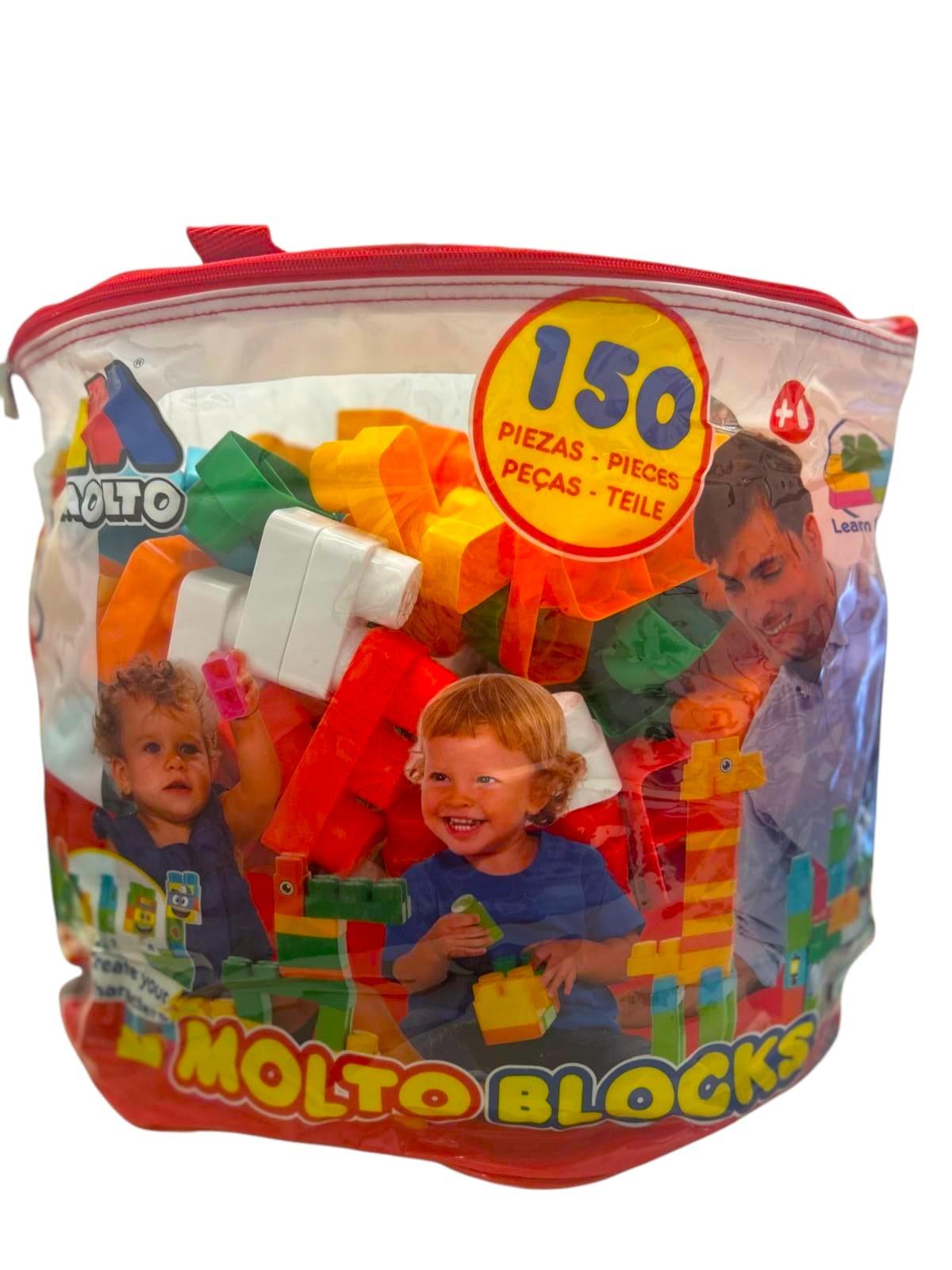 קוביות בנייה מולטו 150חלקים