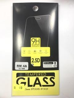 מדבקת זכוכית לשיאומי Xiaomi Redmi 4A