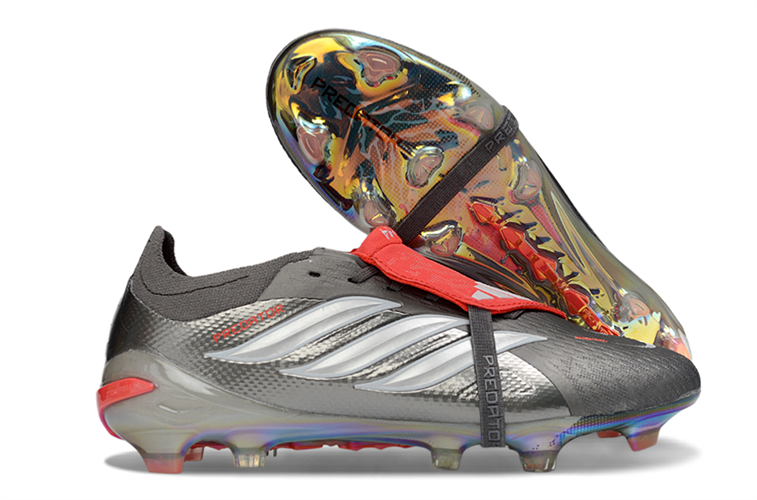נעלי כדורגל אדידס Adidas Predator אפור כתום