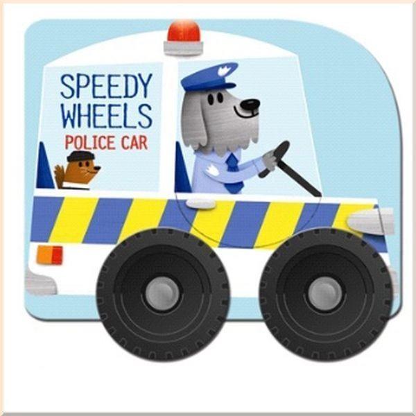 police car- speedy wheels