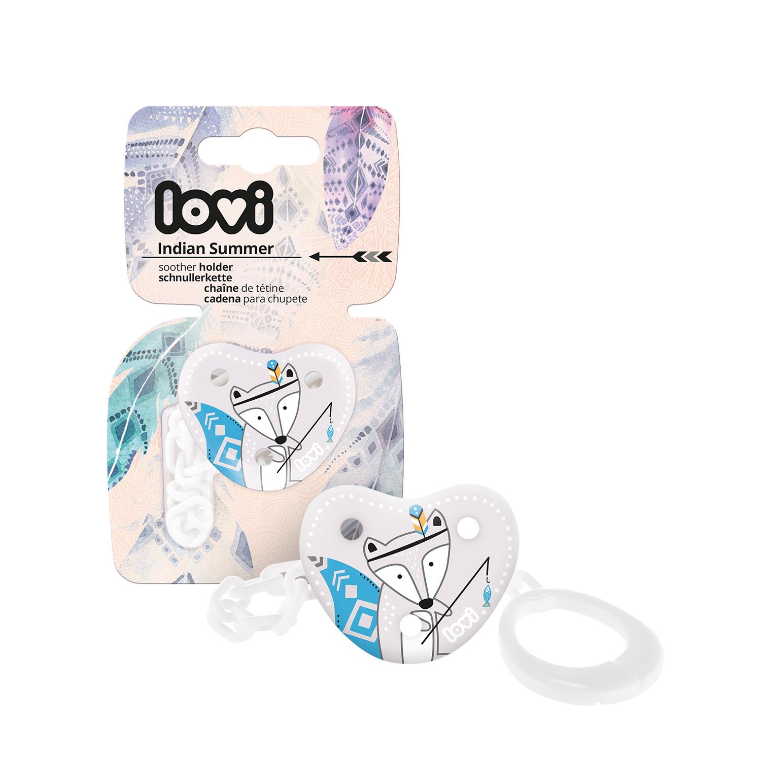 מחזיק מוצץ לאבי שרשרת מהדורת קיץ אינדיאני כחול מחזיק מוצץ לאבי שרשרת מהדורת קיץ אינדיאני כחול